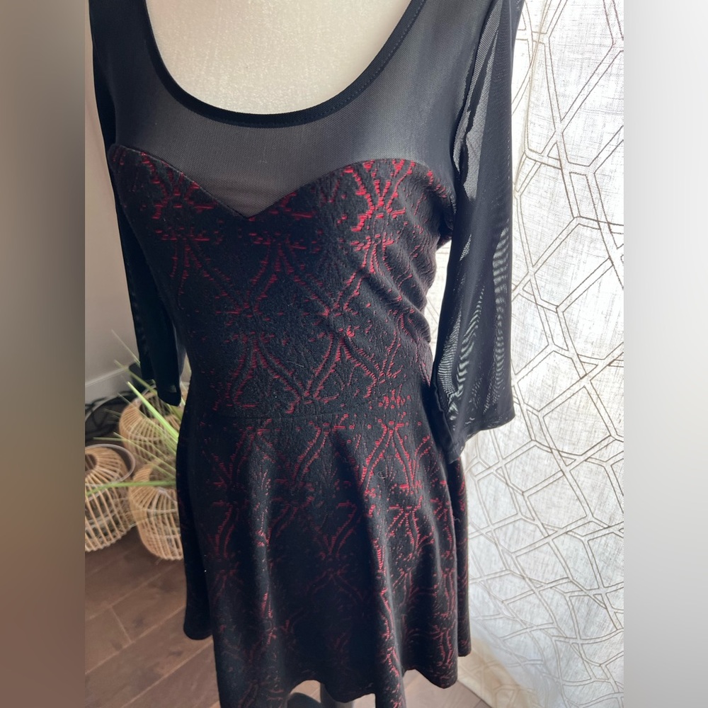 MATERIAL GIRL SWEETHEART FIT & FLARE DRESS NWT